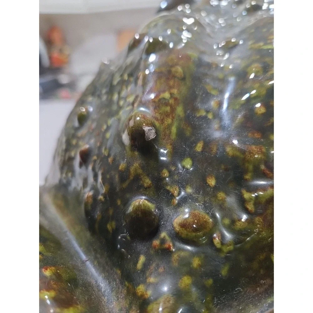 Arnels Jumbo XL Ceramic Frog Garden Frog Toad-Extra Large Vtg, 14